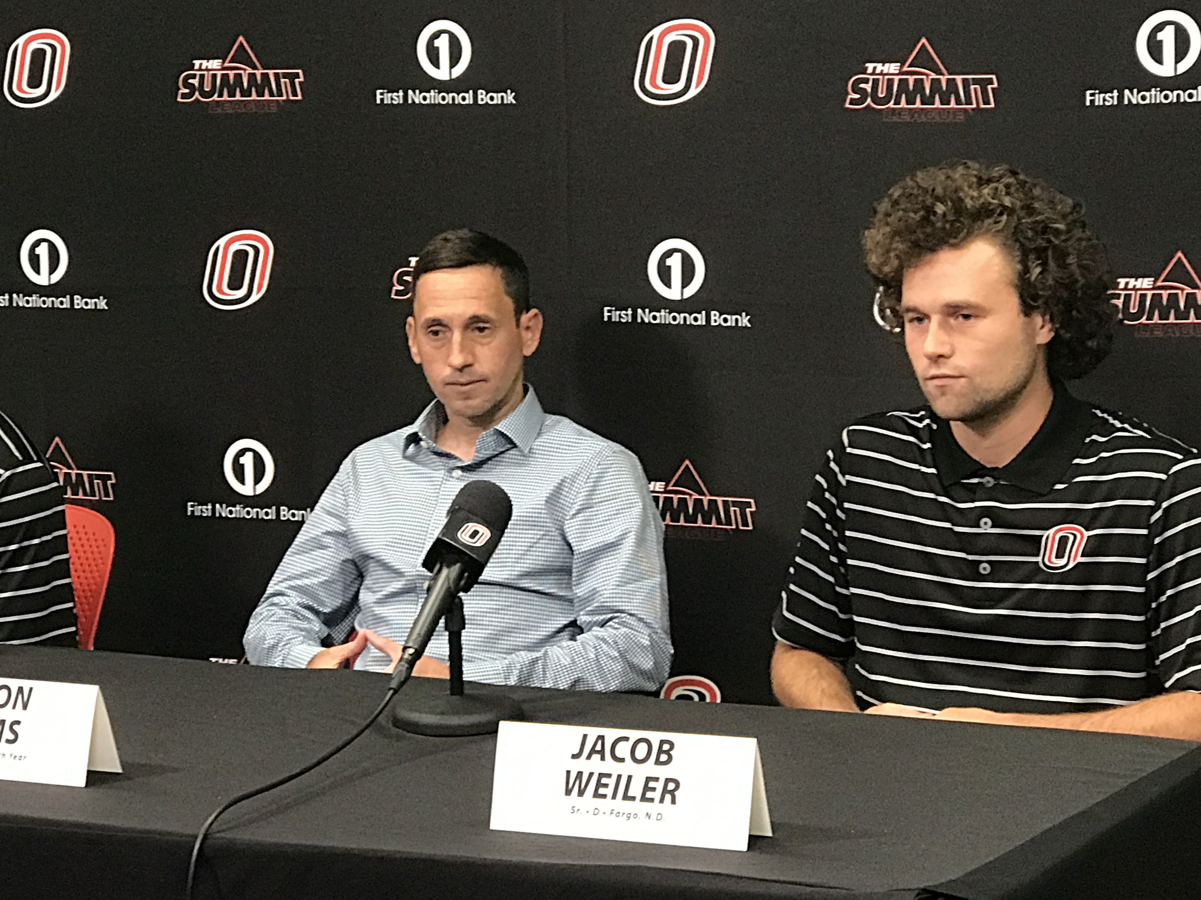 Jason Mims (left) and Jacob Weiler (right). (Photo by Sam Shipman)