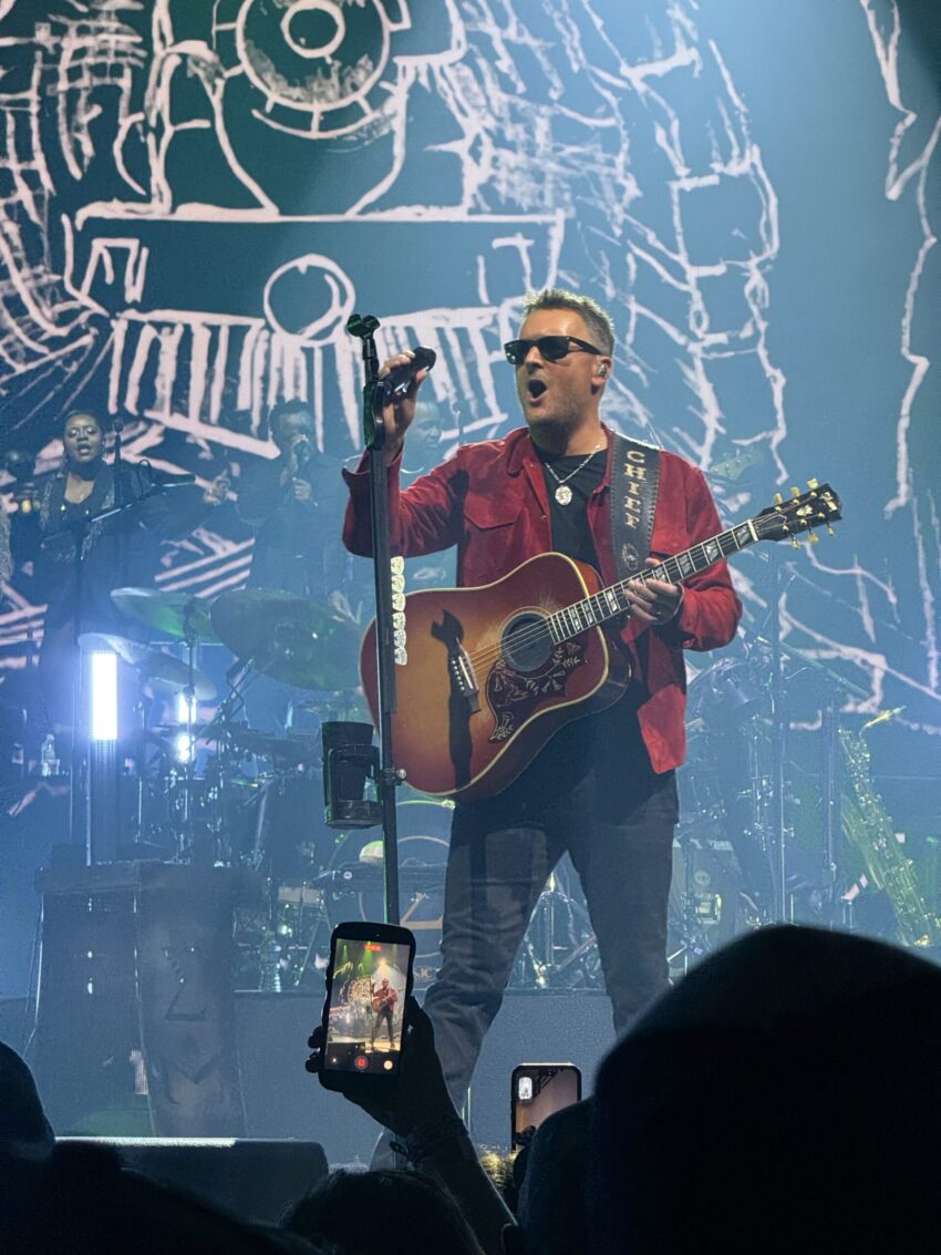 Eric Church performs in Omaha, connecting with a crowd that has supported him since his early touring days.